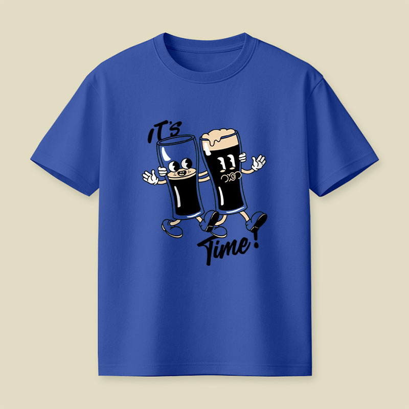 Its Drinking Time Playful T-Shirt