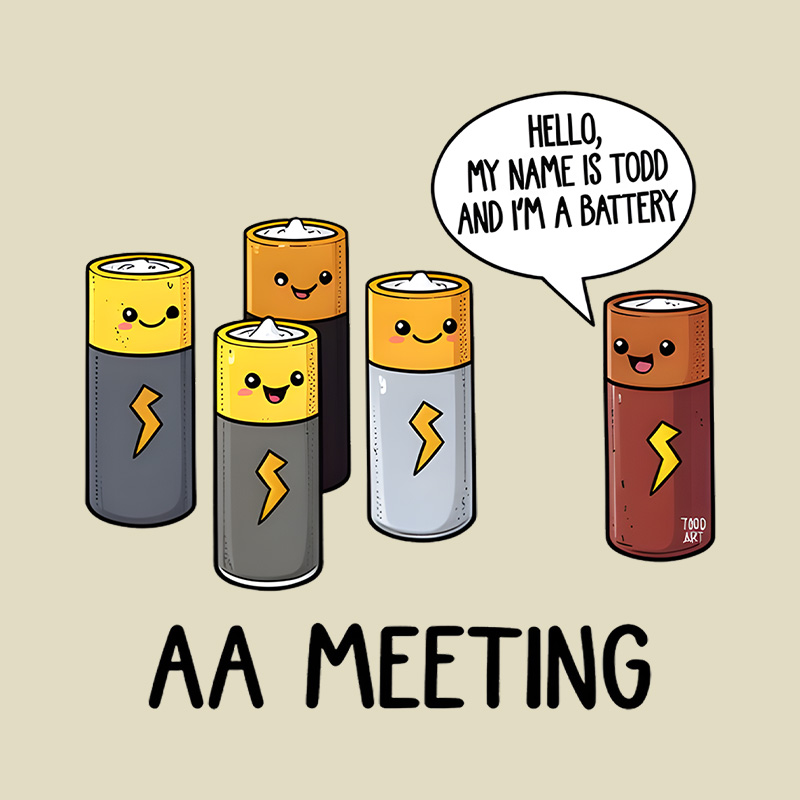 AA MEETING Playful T-Shirt