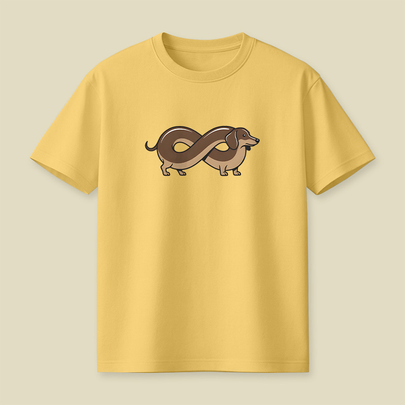 Infinity Dachshund Playful T-Shirt