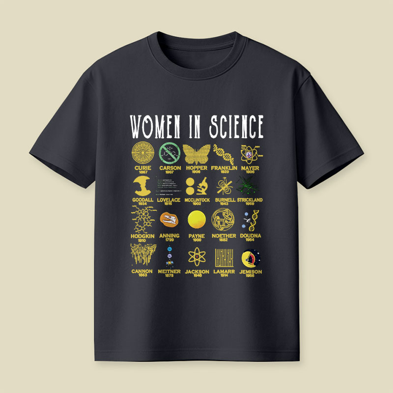 Women In Science Playful T-Shirt