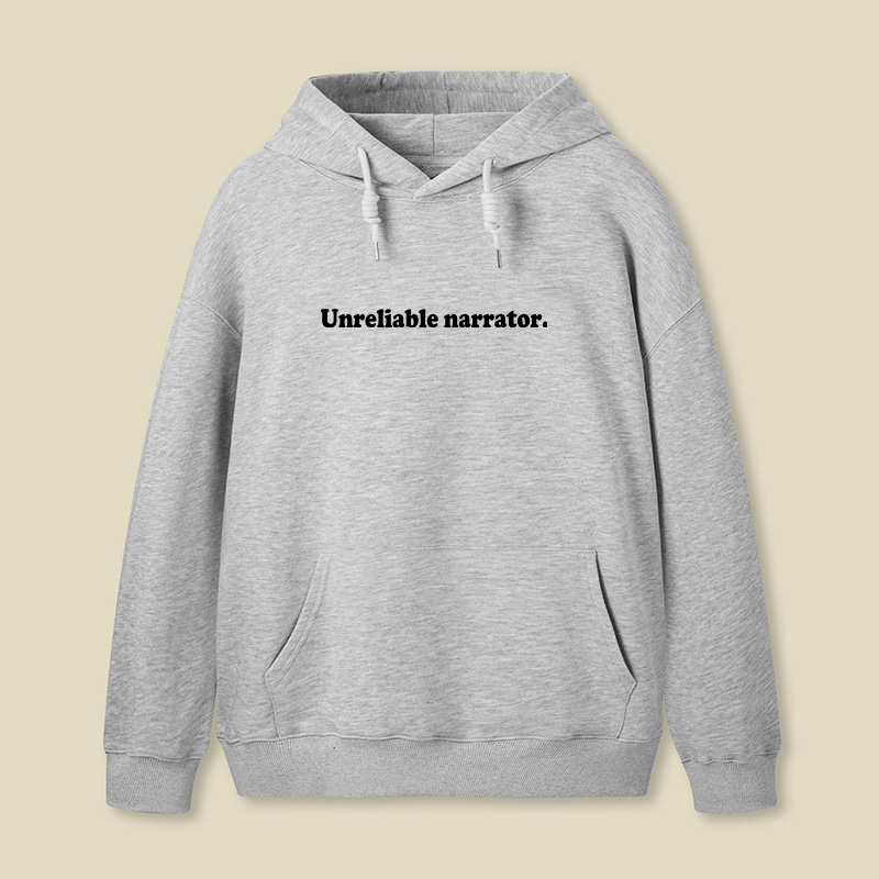Unreliable Narrator Geek Hoodie