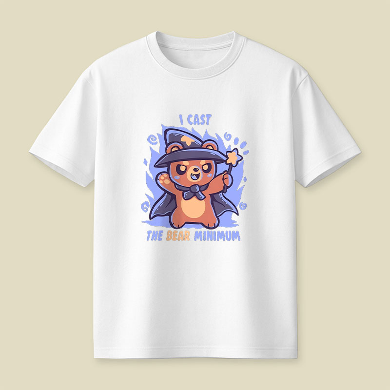 The Bear Minimum Spell Playful T-Shirt