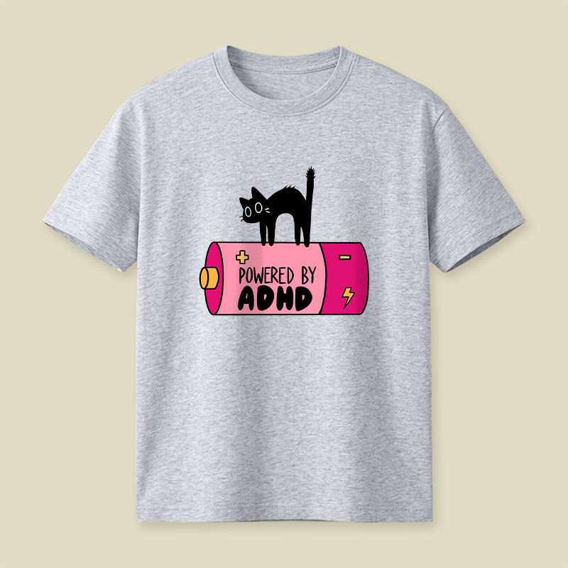 Powered By ADHD Playful T-Shirt