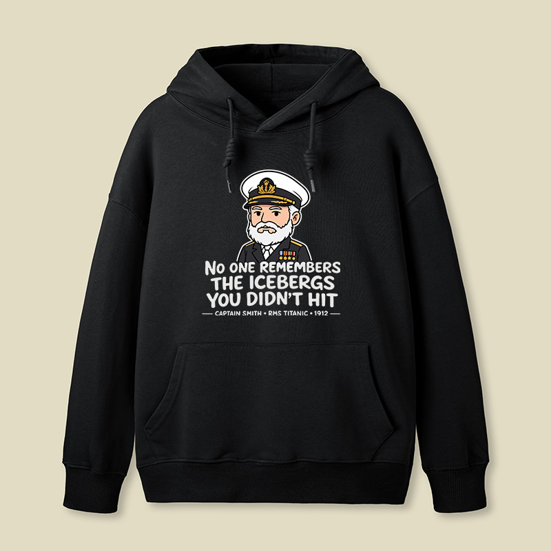 The Unseen Icebergs Geek Hoodie