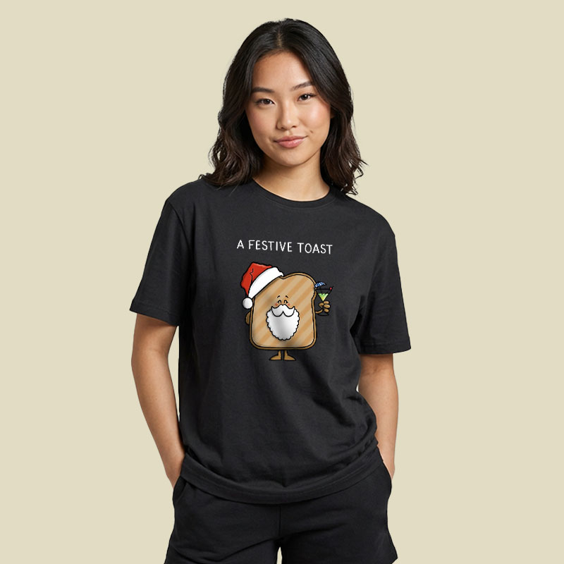 Festive Toast Playful T-Shirt