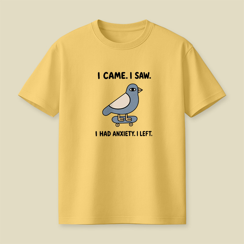 Funny Meme Bird Just Needs A Break Playful T-Shirt