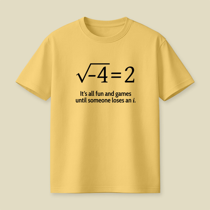 Math Joke Squad Playful T-Shirt