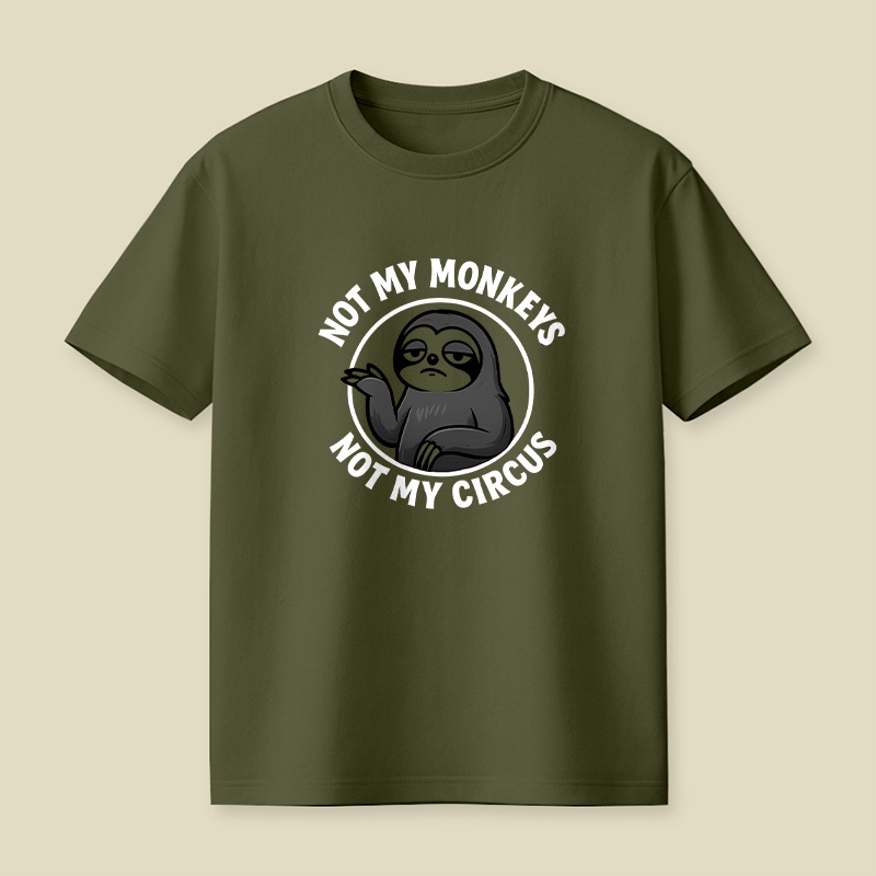 Not My Monkeys Playful T-Shirt
