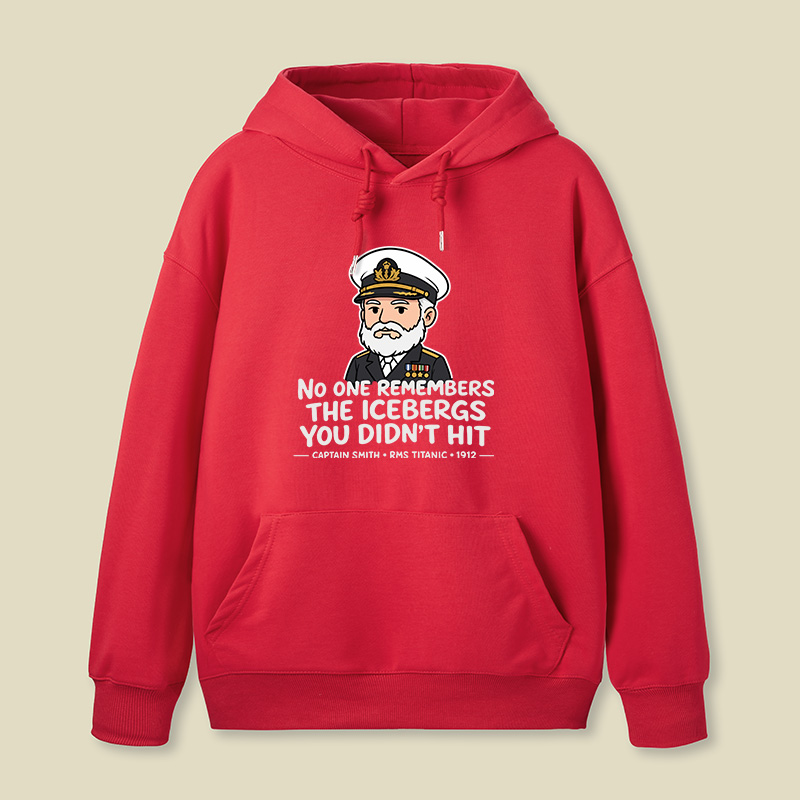 The Unseen Icebergs Geek Hoodie