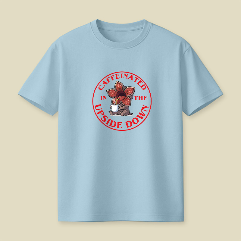 Demogorgon Caffeinated Upside Down Playful T-Shirt