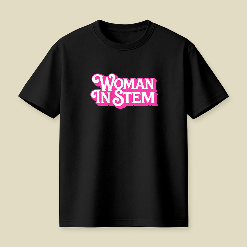 Woman In Stem Playful T-Shirt