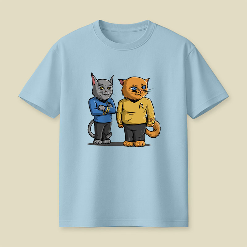 Cats Trek Playful T-Shirt