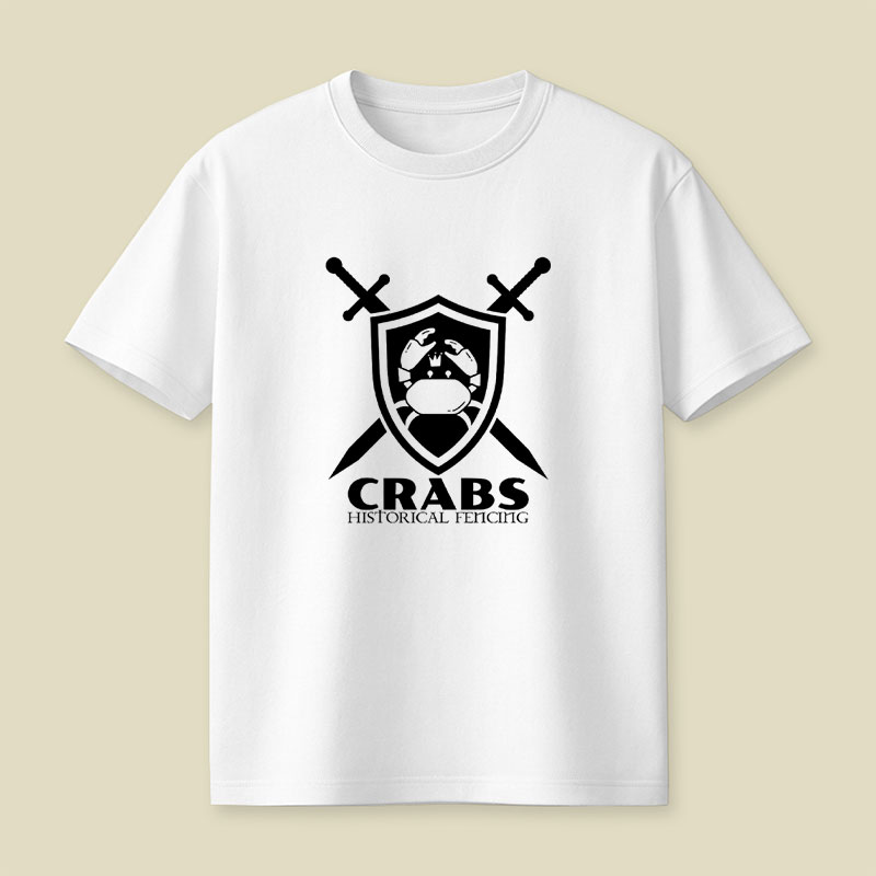 White w Shield Playful T-Shirt