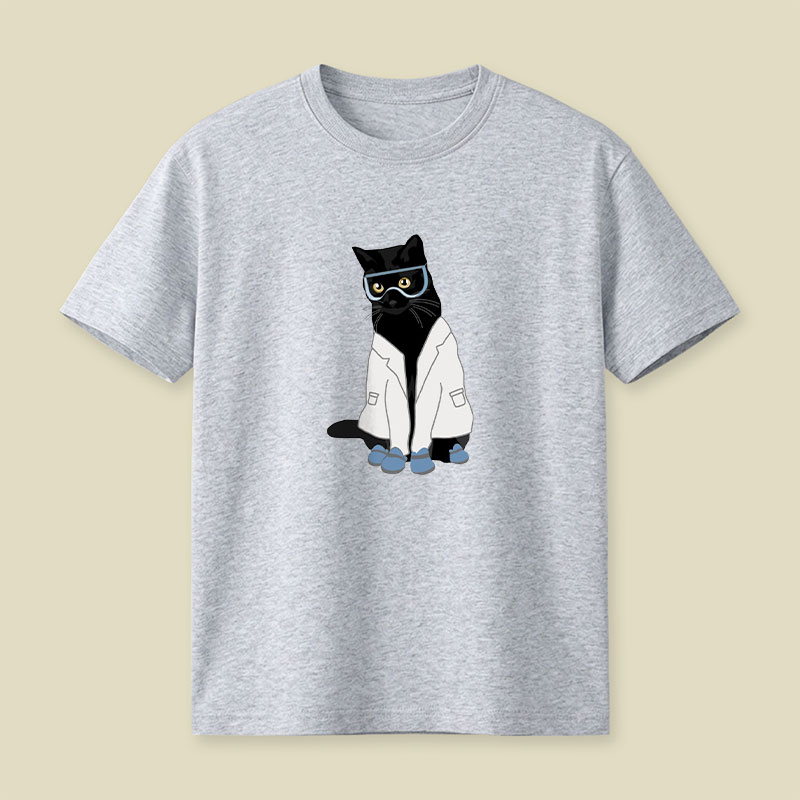 Lab Cat Playful T-Shirt