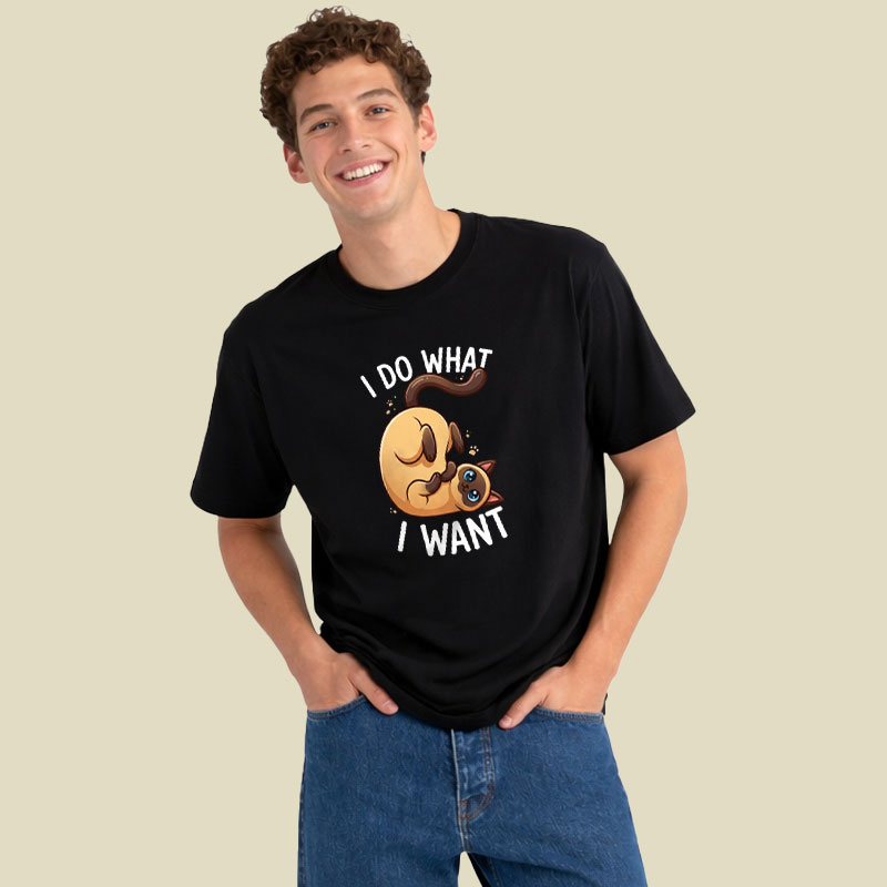 I Do What I Want Playful T-Shirt
