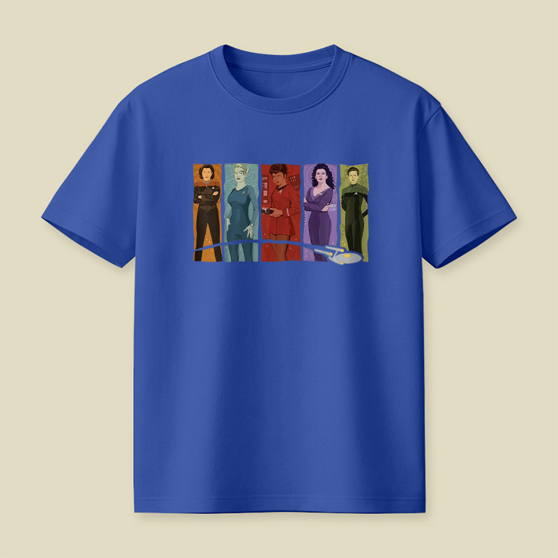 Legendary Space Heroines Playful T-Shirt