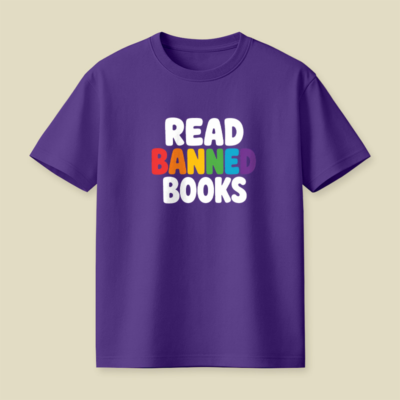 Read Banned Books Playful T-Shirt