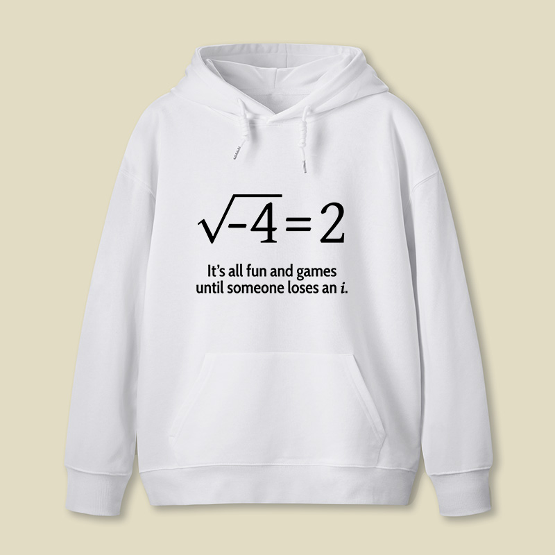 Math Joke Squad Geek Hoodie