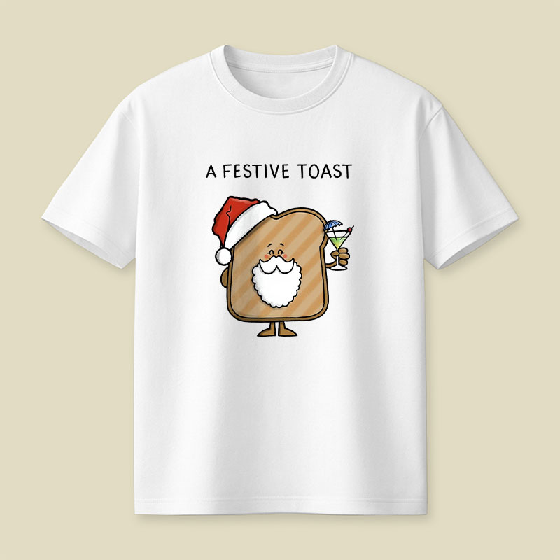 Festive Toast Playful T-Shirt