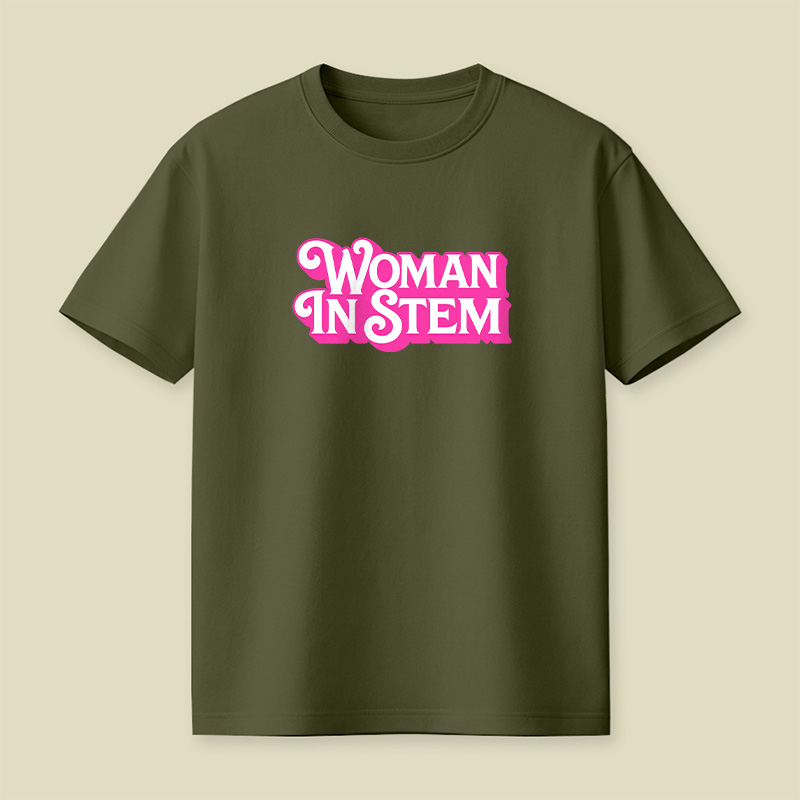 Woman In Stem Playful T-Shirt