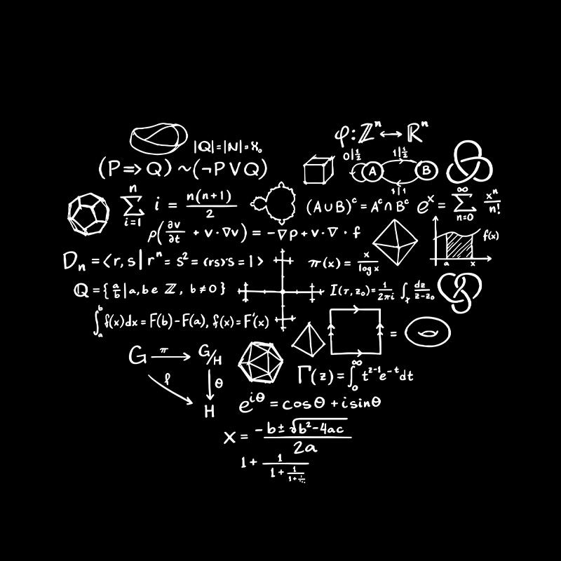 Mathematical Wonders Playful T-Shirt