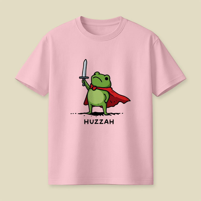 Huzzah Frog Playful T-Shirt