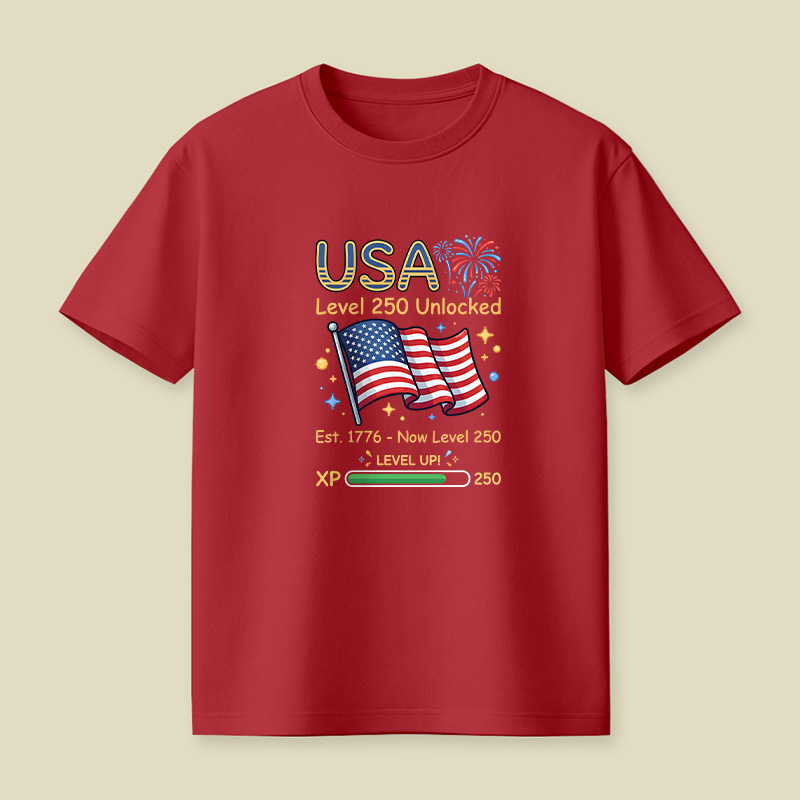 USA Level 250 Unlocked Playful T-Shirt