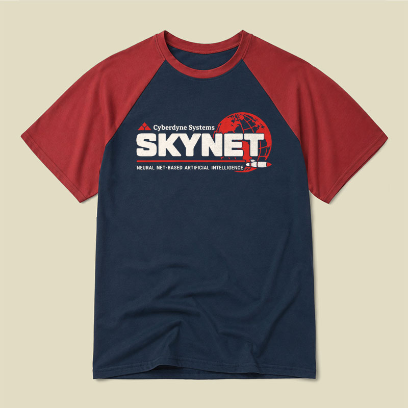 Skynet Cyberdyne Systems Raglan T-shirt