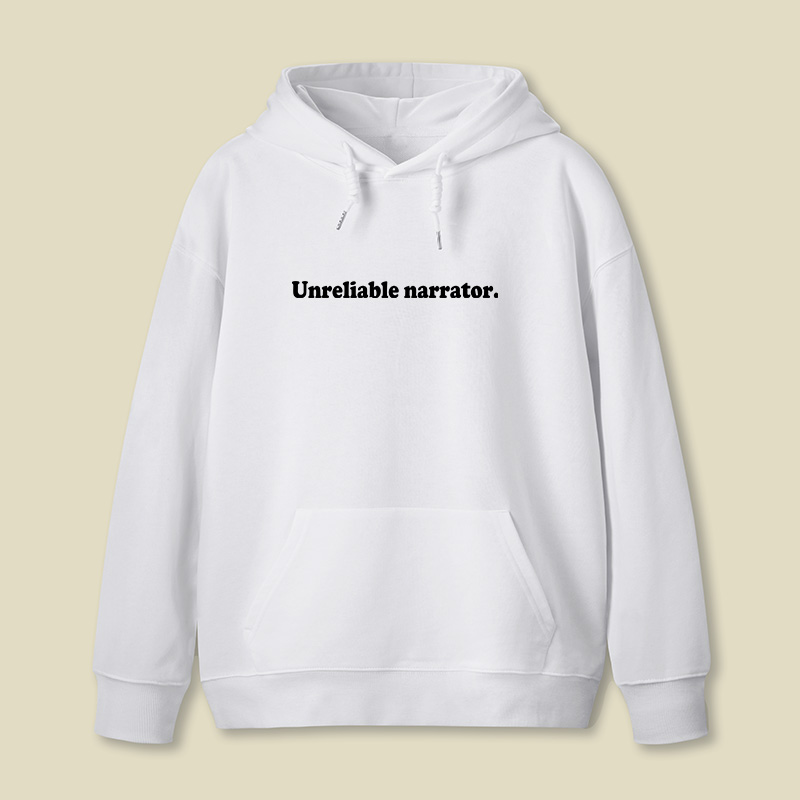 Unreliable Narrator Geek Hoodie