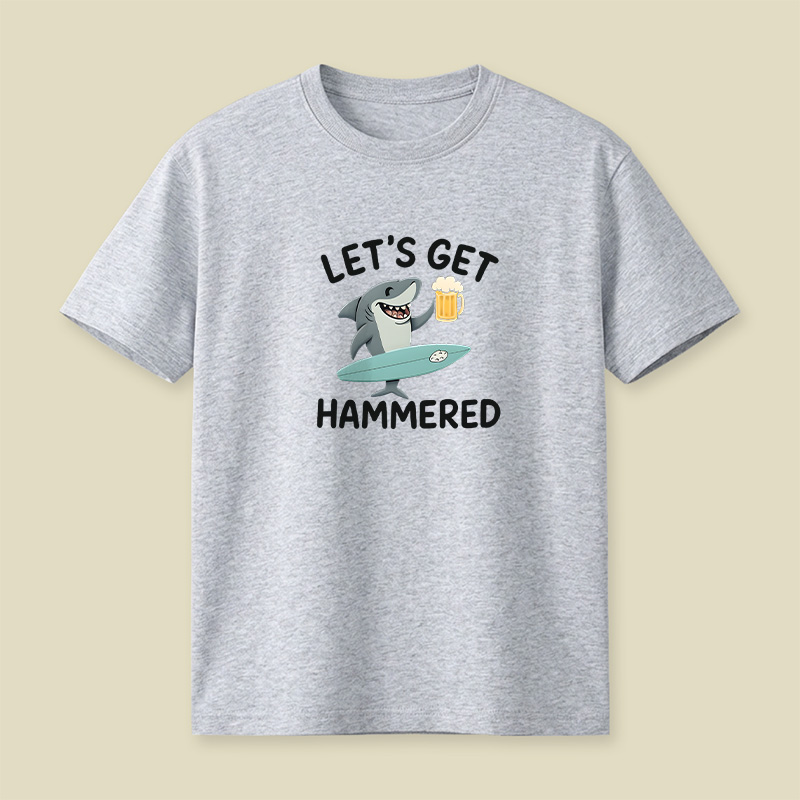 Hammered Shark Playful T-Shirt