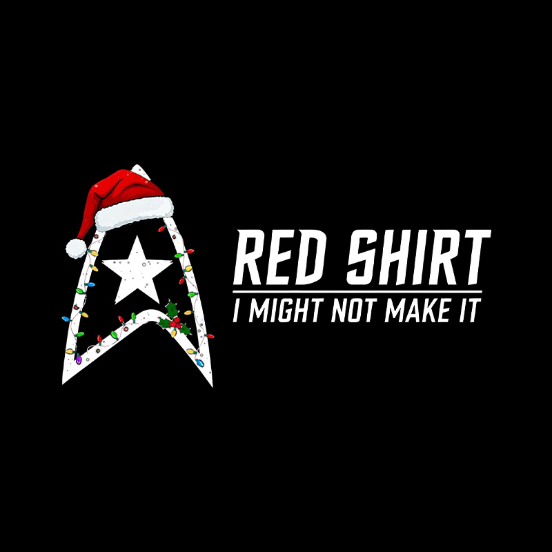 Retro Uniform Funny Quote Christmas Playful T-Shirt