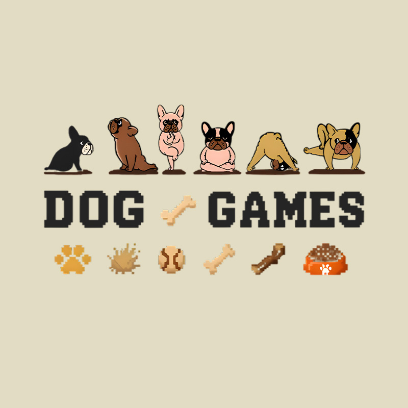 Dog Games Playful T-Shirt