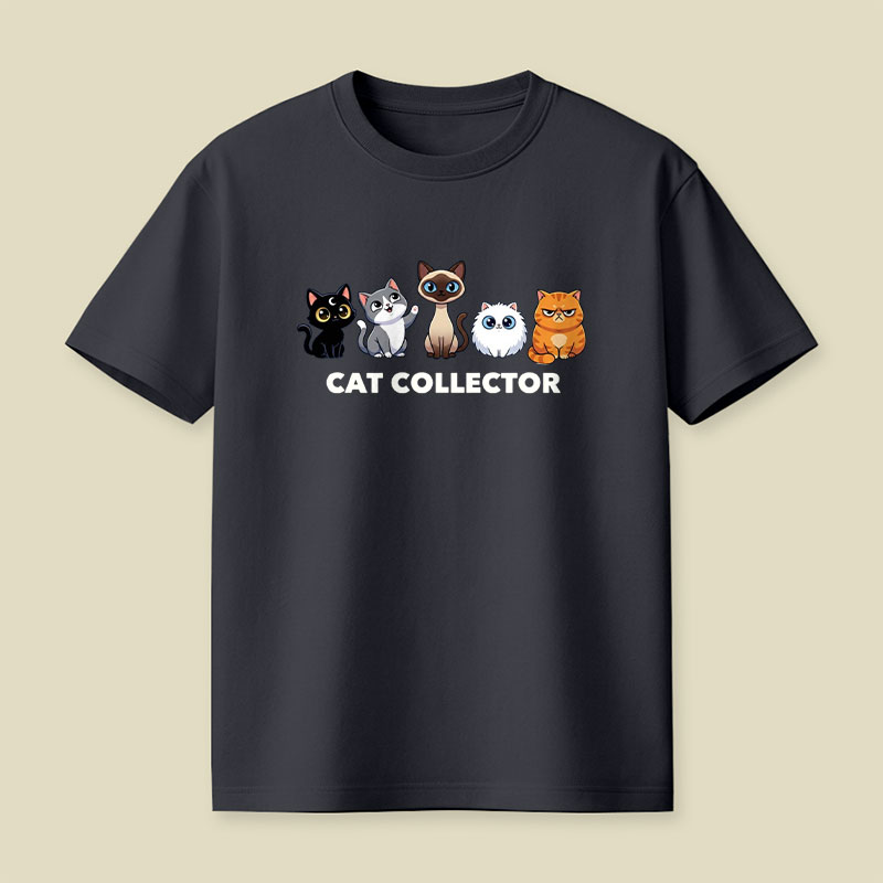 Cat Collector Playful T-Shirt
