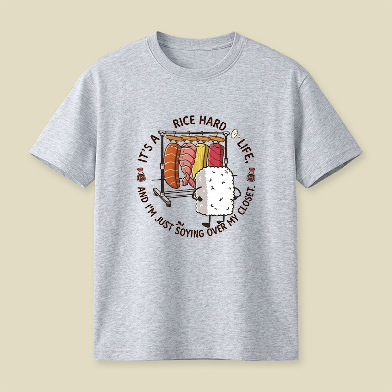 Rice Hard Life Playful T-Shirt