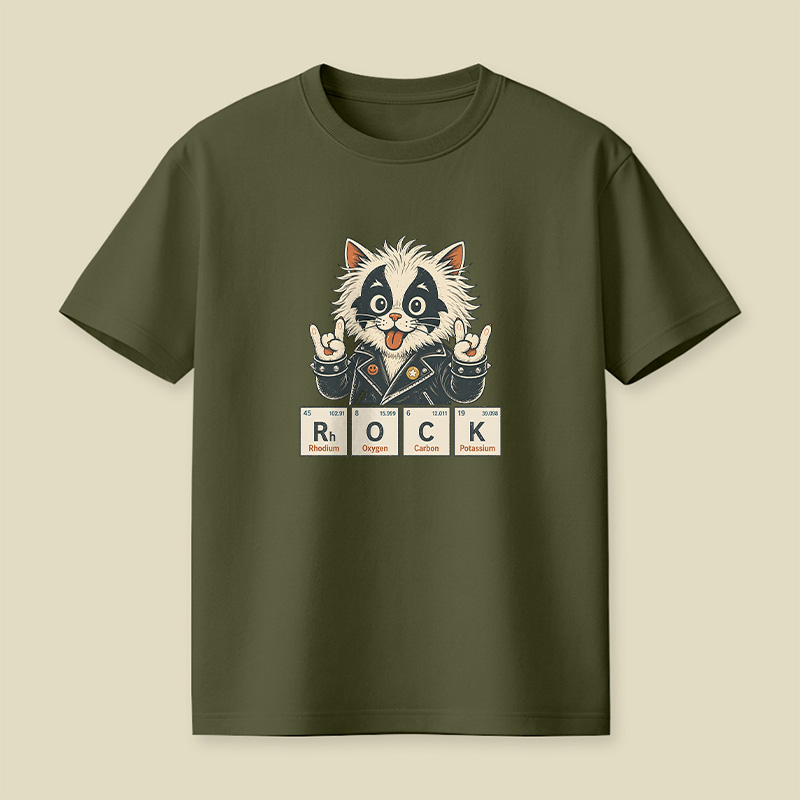 Rock Cat Playful T-Shirt