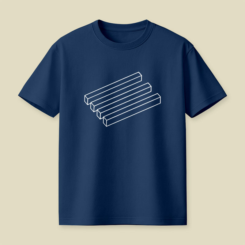 The Mathematics of Visual Illusions Playful T-Shirt