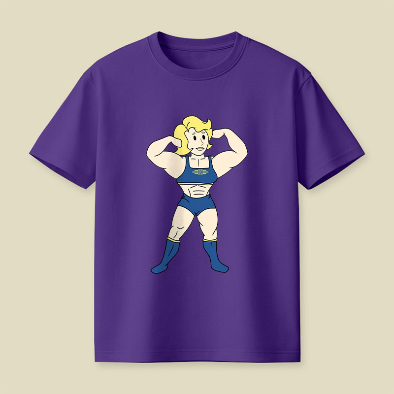 VG Muscle Woman Playful T-Shirt
