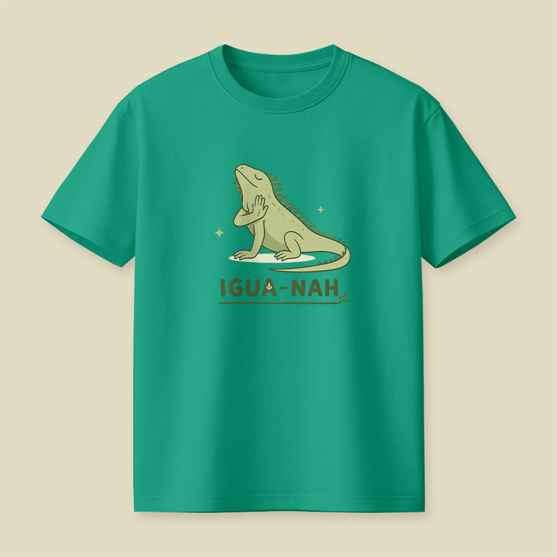 Igua-Nah Iguana Playful T-Shirt