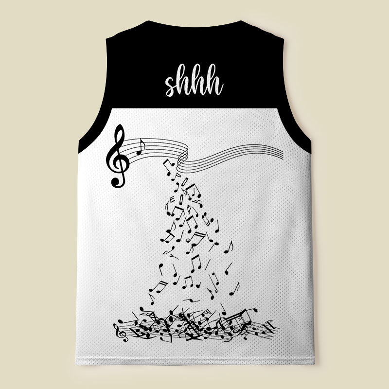 The Sound of Silence Mesh Tank Top