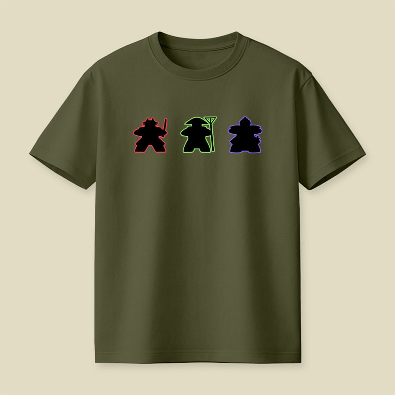 Meeples Game Playful T-Shirt