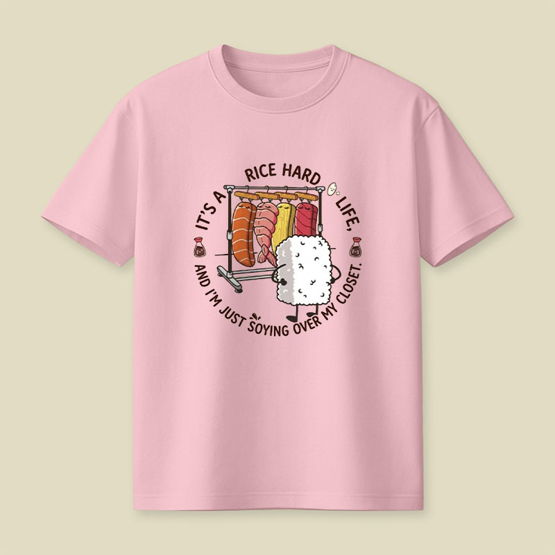 Rice Hard Life Playful T-Shirt