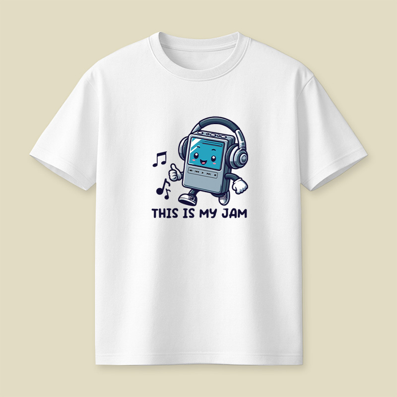 This Is My Jam Mp3 Playful T-Shirt