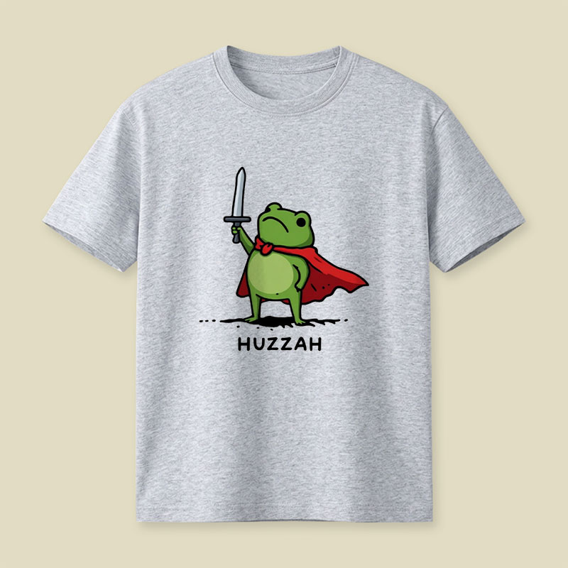 Huzzah Frog Playful T-Shirt
