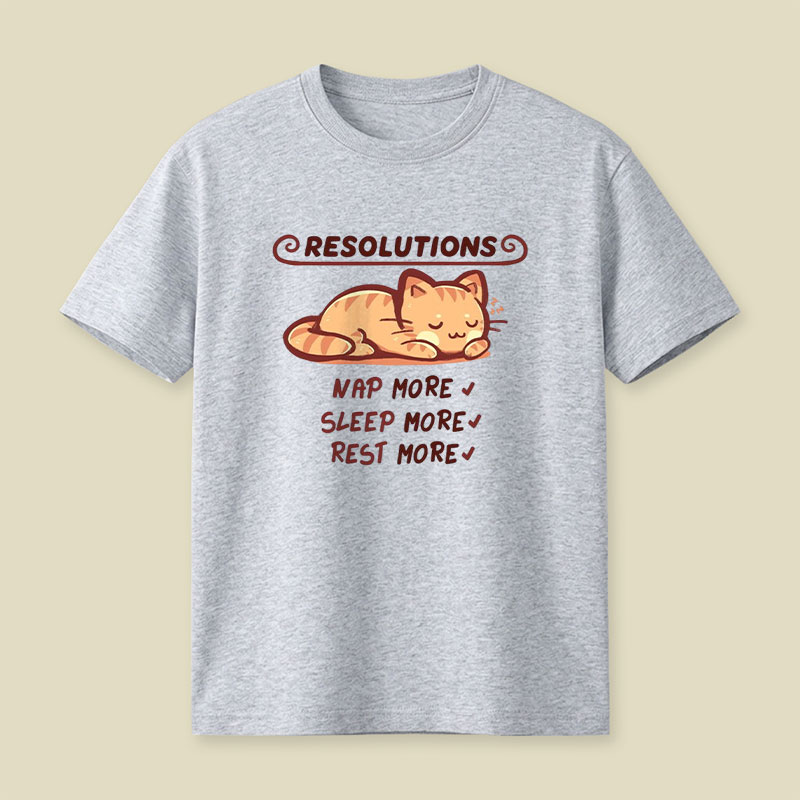 Resolution to Sleep Playful T-Shirt