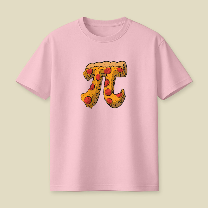 Pizza Pi Math Pun Playful T-Shirt