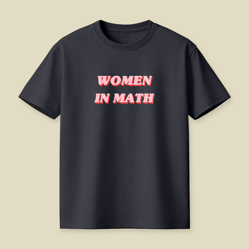 Women in Math Playful T-Shirt