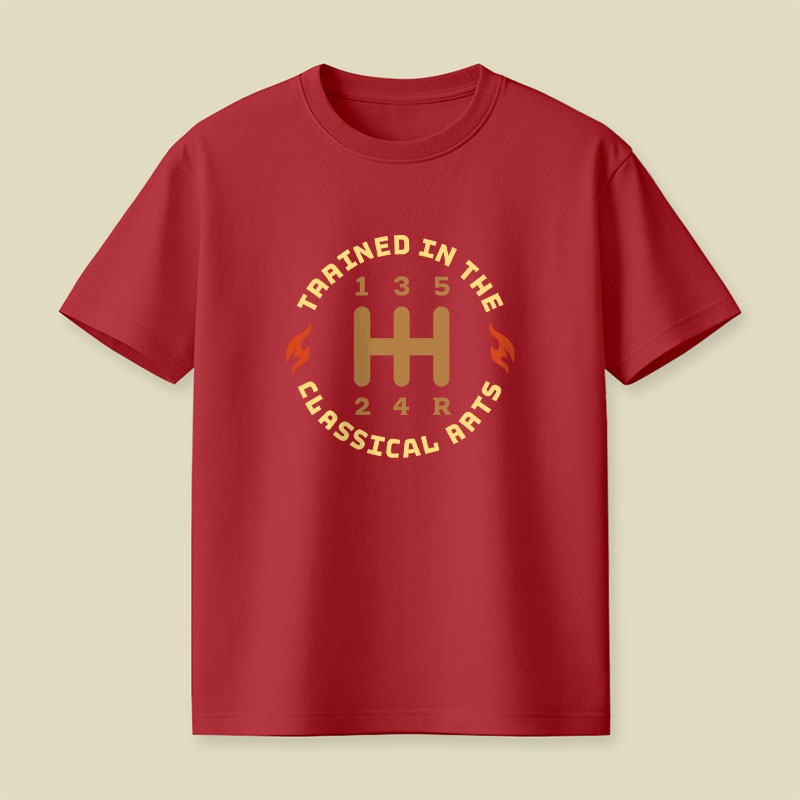 Trained In The Classical Arts Playful T-Shirt