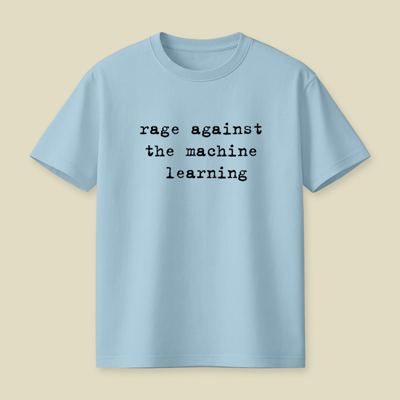Machine Learning Rock Pun Playful T-Shirt