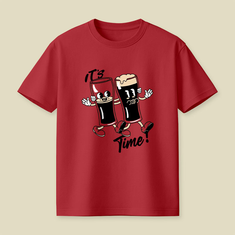 Its Drinking Time Playful T-Shirt