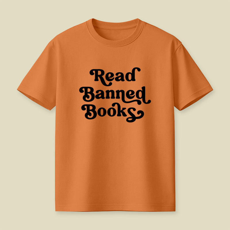 Read Banned Books Playful T-Shirt
